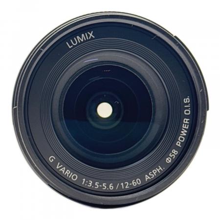 LUMIX 12-60mm ズームレンズ Panasonic (パナソニック) ズームレンズ LUMIX G VARIO 12-60mm/F3.5