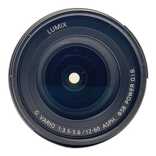 Panasonic (パナソニック) ズームレンズ LUMIX G VARIO 12-60mm/F3.5-5.6 ASPH./POWER O.I.S. H-FS12060