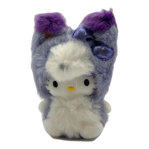 Sanrio (サンリオ) サンリオグッズ ご当地キティ ハローキティ ぬいぐるみ(マスコット) ラベンダー キタキツネ 北海道限定
