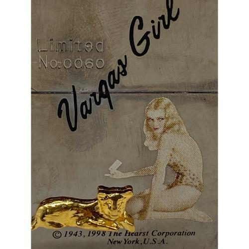 ZIPPO (ジッポ) オイルライター Vargas Girl キーホルダー箱付