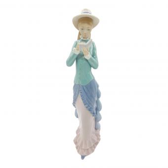 LLADRO (リヤドロ) フィギュリン 読書する貴婦人 一部割れ・ヨゴレ等有