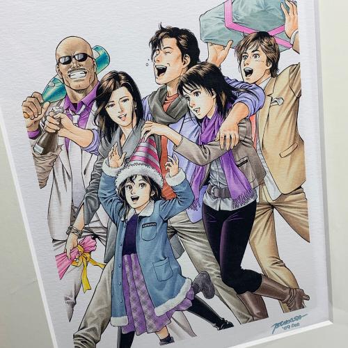 エンジェルハート 複製原画 コミックバンチ抽選販売品