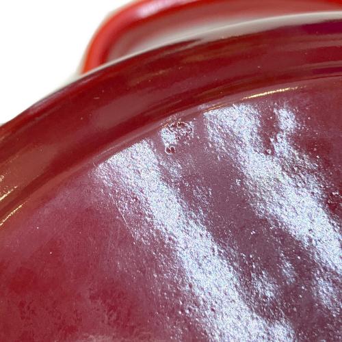 LE CREUSET (ルクルーゼ) ホーロー鍋 16cm レッド ココット・ロンド