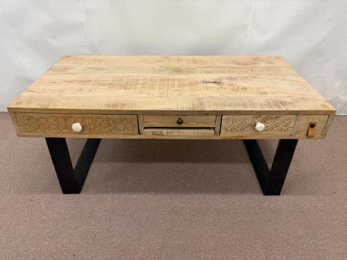 KARE (カレ) ローテーブル コーヒーテーブル ナチュラル プロ