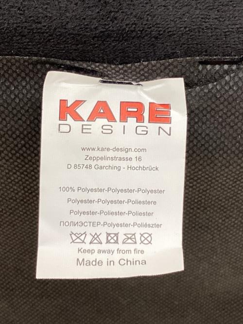 KARE (カレ) ベンチ ブラック ウィングブロッサム