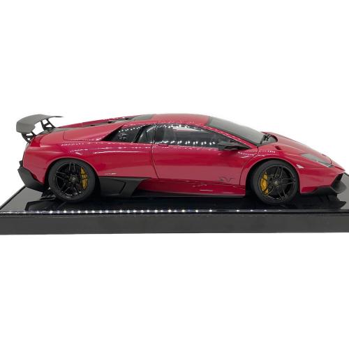 AUTOart (オートアート) LAMBORGHINI MURCIELAGO LP670-4 SV ROSSO TARGA/RED 1/18スケールモデルカー 74626 1/18 ミラー補修あり ランボルギーニムルシエラゴSV