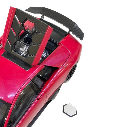 AUTOart (オートアート) LAMBORGHINI MURCIELAGO LP670-4 SV ROSSO TARGA/RED 1/18スケールモデルカー 74626 1/18 ミラー補修あり ランボルギーニムルシエラゴSV