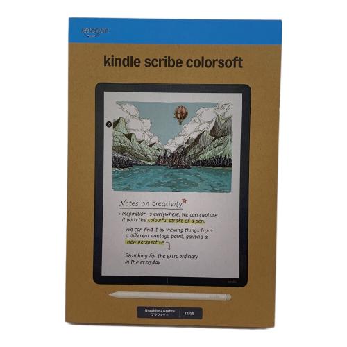 amazon (アマゾン) Kindle Scribe Colorsoft PA2MA5 動作確認済