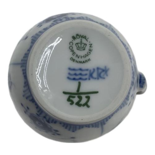 ROYAL COPENHAGEN (ロイヤル・コペンハーゲン) クリーマー ブルーフルーテッド・ハーフレース