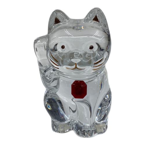 Baccarat (バカラ) まねき猫 レットオクトゴン