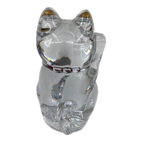 Baccarat (バカラ) まねき猫 レットオクトゴン