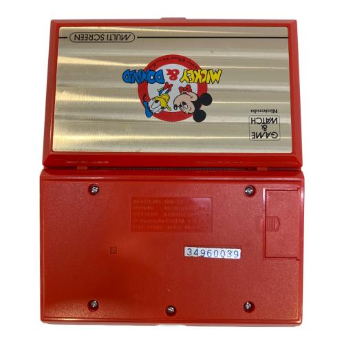 Nintendo (ニンテンドー) GAME&WATCH DM-53 ミッキー＆ドナルド