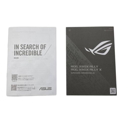 ASUS (エイスース) ポータブルゲーミングPC ROG Xbox Ally X RC73XA-Z2E24G1T