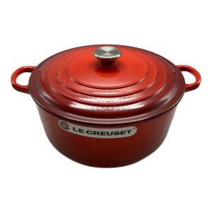 LE CREUSET (ルクルーゼ) 両手鍋 レッド