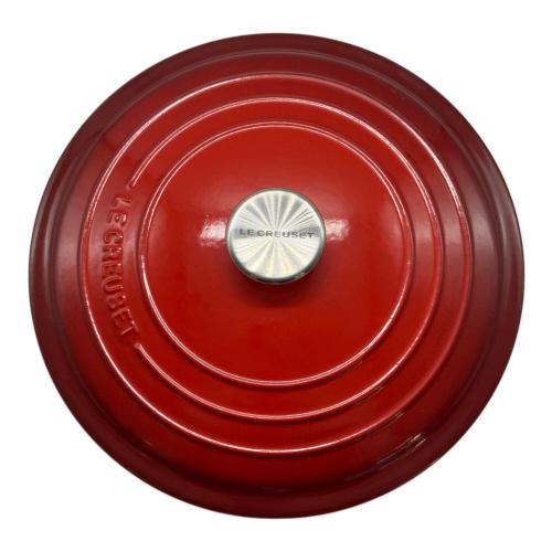 LE CREUSET (ルクルーゼ) 両手鍋 レッド