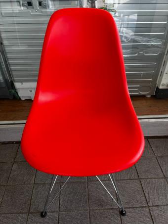 Herman Miller (ハーマンミラー) サイドシェルチェア GS刻印 ロッドワイヤーベース オレンジ