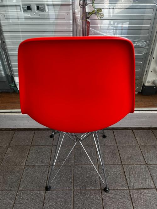 Herman Miller (ハーマンミラー) サイドシェルチェア GS刻印 ロッドワイヤーベース オレンジ