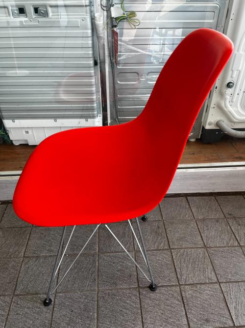 Herman Miller (ハーマンミラー) サイドシェルチェア GS刻印 ロッドワイヤーベース オレンジ