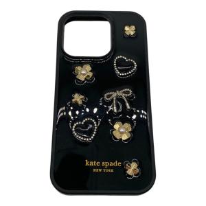 Kate Spade (ケイトスペード) iPhoneケース iPhone16Pro ブラック
