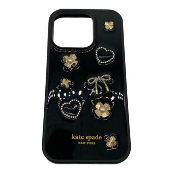 Kate Spade (ケイトスペード) iPhoneケース iPhone16Pro ブラック