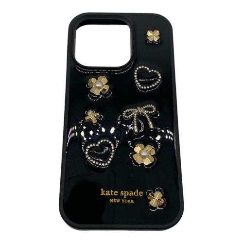 Kate Spade (ケイトスペード) iPhoneケース iPhone16Pro ブラック