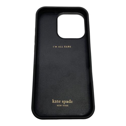 Kate Spade (ケイトスペード) iPhoneケース iPhone16Pro ブラック