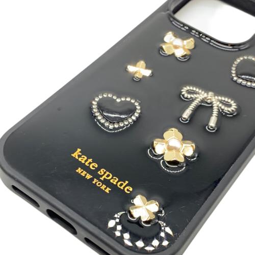 Kate Spade (ケイトスペード) iPhoneケース iPhone16Pro ブラック