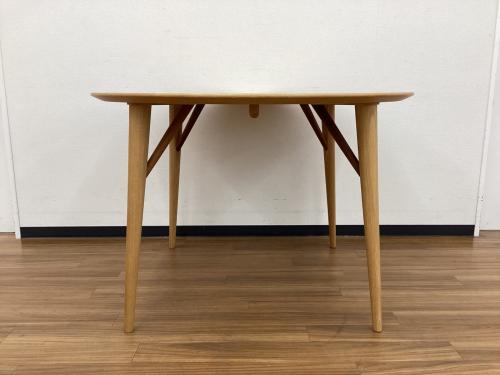 日進木工 (ニッシンモッコウ) ダイニング3点セット WHITE WOOD 幅:約110㎝