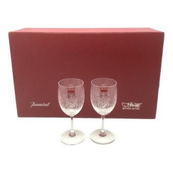 Baccarat (バカラ) ペアグラス&テディベアセット シリアルNo.00112