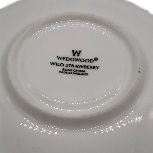 Wedgwood (ウェッジウッド) ペアカップ&ソーサー USED ワイルドストロベリー