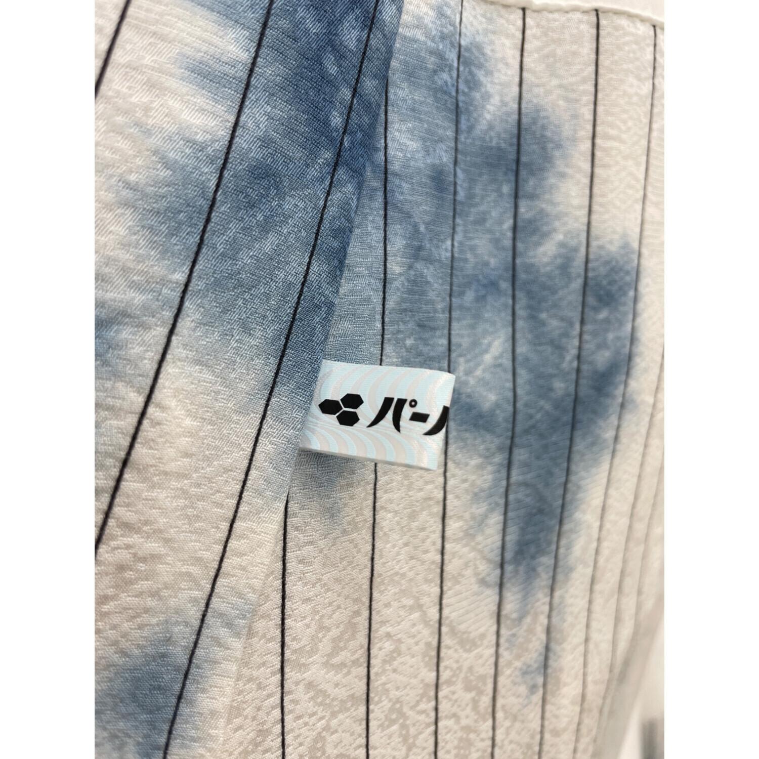 斉藤上太郎 小紋 袷 Mサイズ 落款有 JOTARO SAITO 紺色 和装