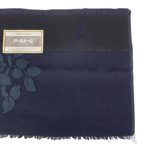 斉藤上太郎 小紋　袷　Mサイズ　落款有　JOTARO SAITO　紺色　和装