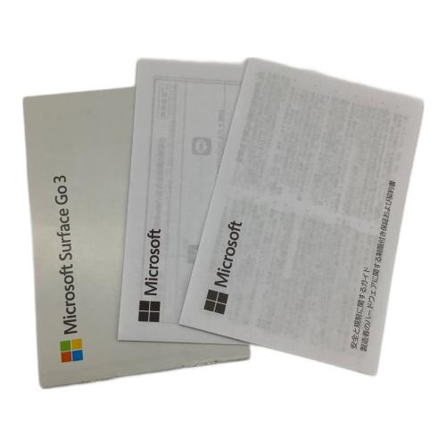Microsoft (マイクロソフト) Surface Go 3 8VA-00030 10.5インチ Windows11 HOME メモリ:8GB SSD:128GB 0B34V8P214633F