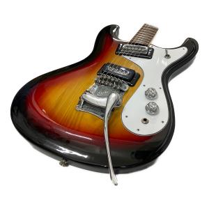 mosrite (モズライト) エレキギター サンバースト トラスロッド余裕あり・フレッド7-8割 順反り有