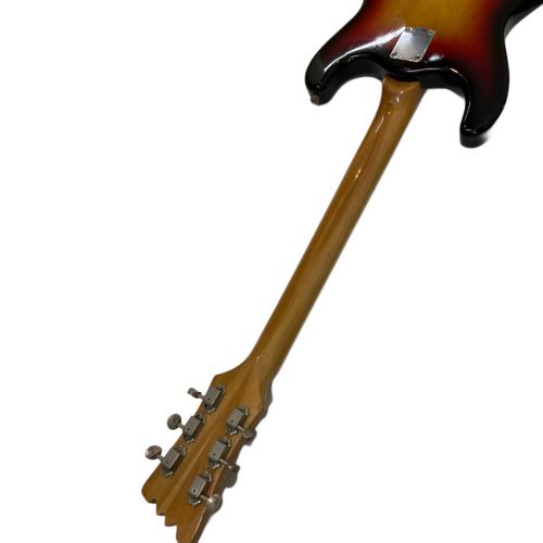 mosrite (モズライト) エレキギター サンバースト トラスロッド余裕あり・フレッド7-8割 順反り有