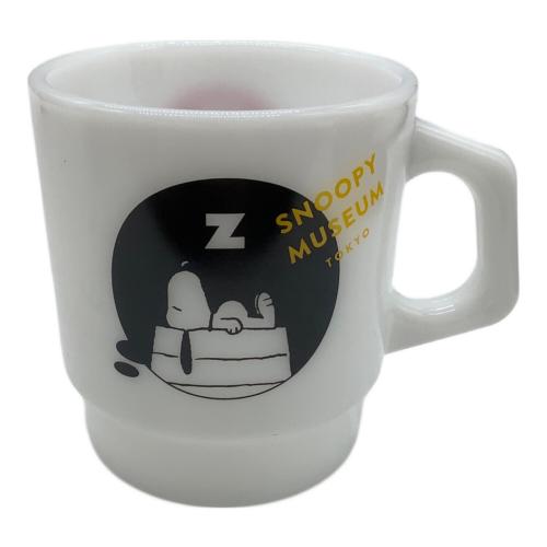 Fire King (ファイヤーキング) ミルクマグカップ THE FINAL SNOOPY