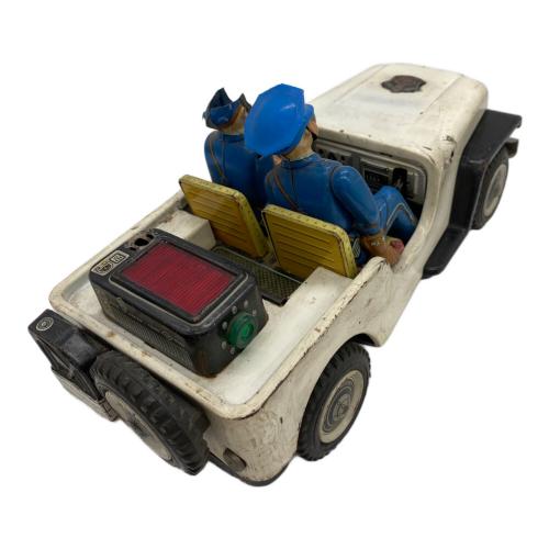 ブリキパトロールジープ 車輪・アンテナ等破損有