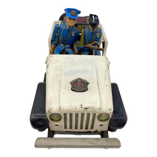 ブリキパトロールジープ 車輪・アンテナ等破損有