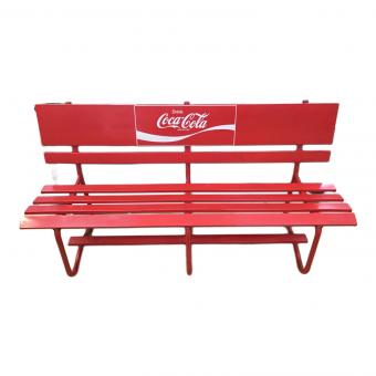 Coca Cola (コカコーラ) ロゴベンチ