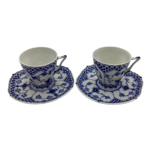 ROYAL COPENHAGEN (ロイヤル・コペンハーゲン) カップ&ソーサー ブルーフルーテッド・フルレース