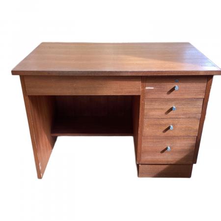 ナチュラルウッド デスク 4引き出し dinos 北欧カントリー風 ウッドデスクシリーズ デスク 幅180奥行