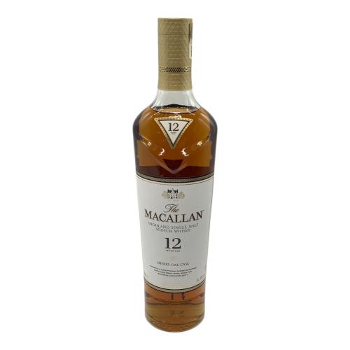 マッカラン (MACALLAN) ウィスキー 700ml  12年 未開封