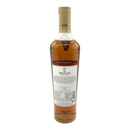 マッカラン (MACALLAN) ウィスキー 700ml  12年 未開封