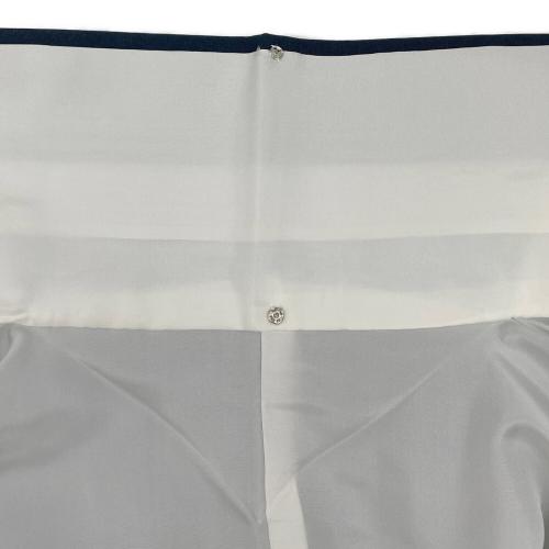 鶴見保次　付下げ　袷　Mサイズ　さが美　落款有　蟹の柄　紺色　和装