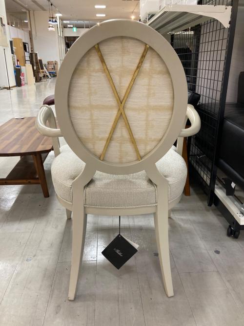 Baker (ベーカ) ダイニングチェアー アイボリー 1人掛け バーバラベリー