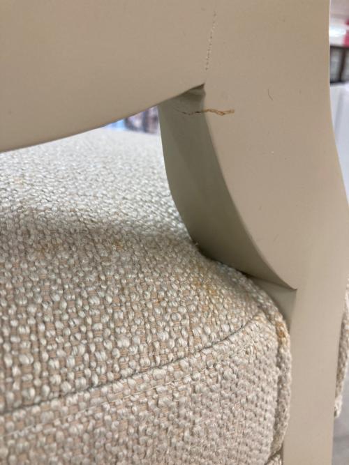 Baker (ベーカ) ダイニングチェアー アイボリー 1人掛け バーバラベリー