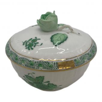 Herend (ヘレンド) フタ付き湯呑み インドの華