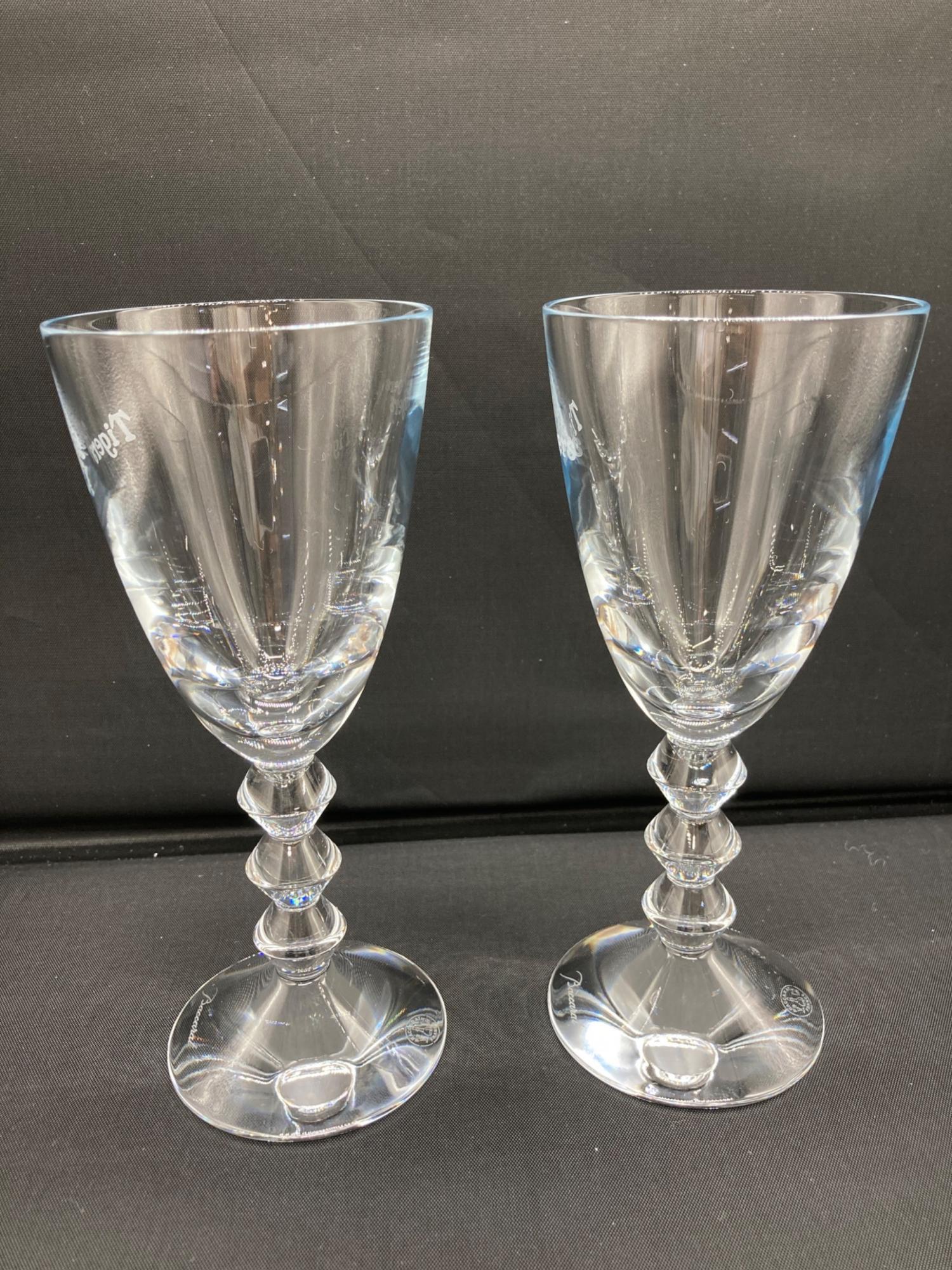 Baccarat (バカラ) グラスセット 阪神タイガースファンクラブ限定品 2P