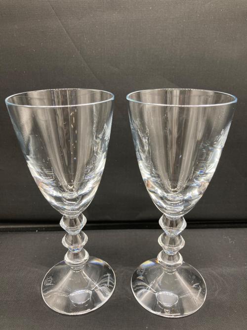 阪神タイガース　ファンクラブ　限定品　バカラ　シャンパングラス Baccarat (バカラ) グラスセット 阪神タイガースファンクラブ限定品 2P