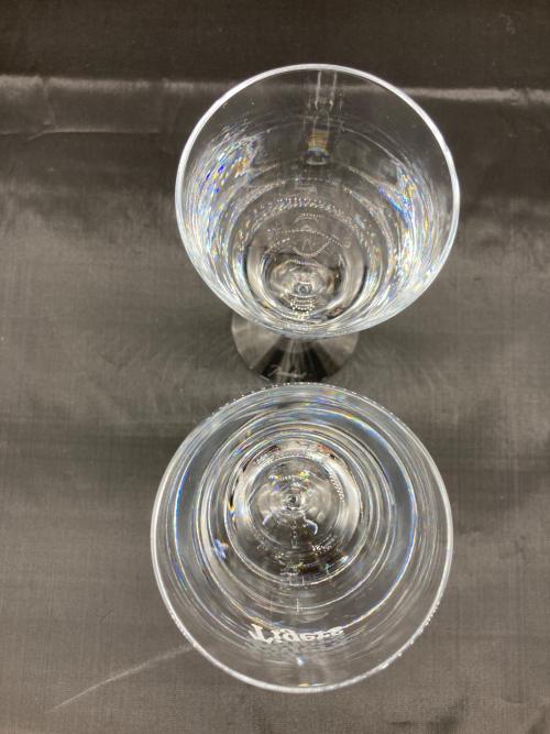 阪神タイガース　ファンクラブ　限定品　バカラ　シャンパングラス Baccarat (バカラ) グラスセット 阪神タイガースファンクラブ限定品 2P